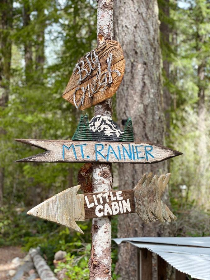Mt Rainier Little Green Cabin On Big Creek! Ashford Zewnętrze zdjęcie
