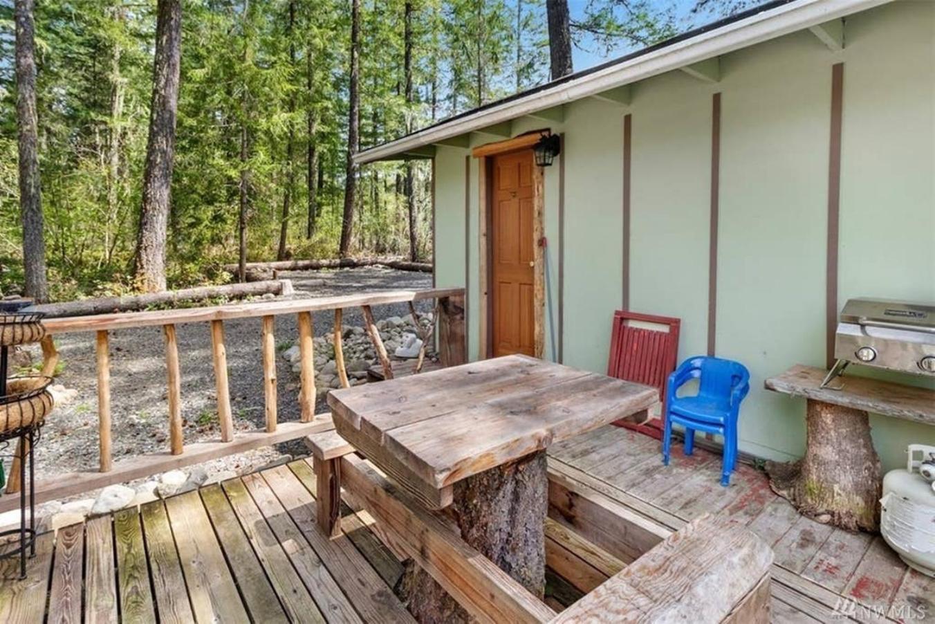 Mt Rainier Little Green Cabin On Big Creek! Ashford Zewnętrze zdjęcie